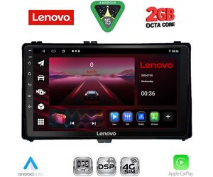 LENOVO LVF 5703A_CPA (9inc) MULTIMEDIA TABLET for TOYOTA AURIS mod. 2015-2021 – AYGO X mod. 2022-2026 – COROLLA mod. 2017-2019