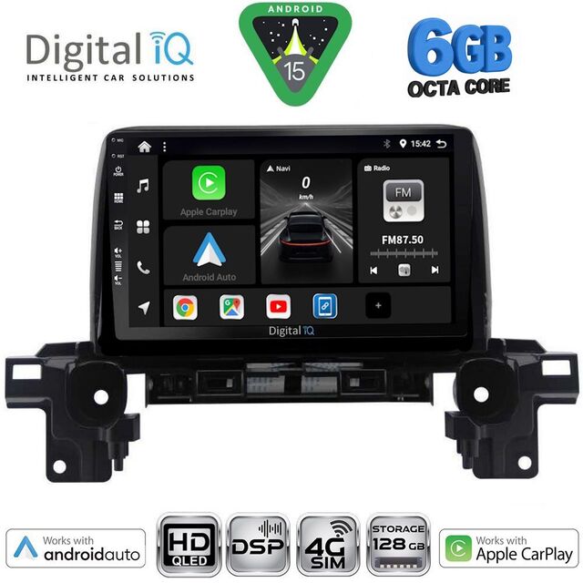DIGITAL IQ BXF 17381_CPAA (9inc) MULTIMEDIA TABLET for MAZDA CX5 mod. 2017-2025