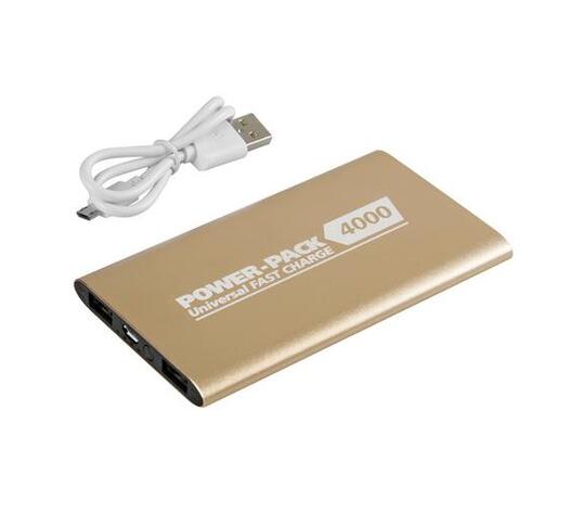 ΑΥΤΟΝΟΜΟΣ ΦΟΡΤΙΣΤΗΣ ΜΠΑΤΑΡΙΑΣ USB-MICRO USB ΧΡΥΣΟΣ