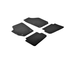ΠΑΤΑΚΙΑ EXECUTIVE ΜΟΚΕΤΑ ΓΙΑ SKODA FABIA 2000-2007 / SKODA FABIA 2007-2015 / SKODA FABIA SW 2000-2015 ΣΕ ΜΑΥΡΟ ΧΡΩΜΑ ME ΚΟΥΜΠΩΜΑΤΑ LAMPA - 4 ΤΕΜ.