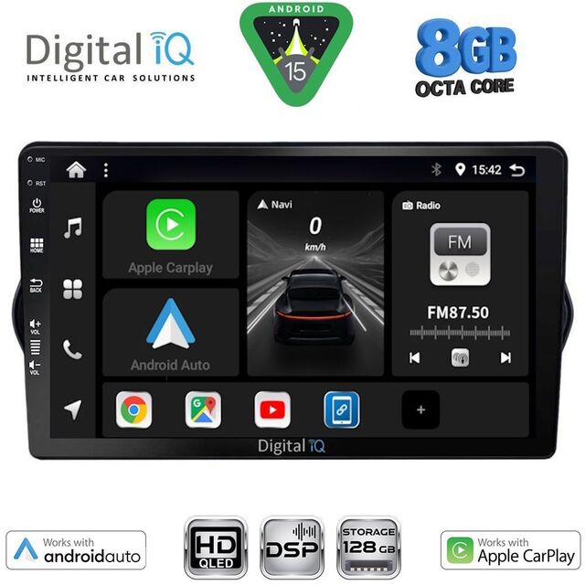 DIGITAL IQ BXF 7148_CPAA (9inc) MULTIMEDIA TABLET for FIAT TIPO mod. 2015-2023