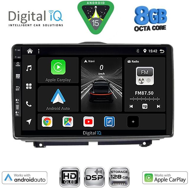 DIGITAL IQ BXF 7338_CPAA (9inc) MULTIMEDIA TABLET for LADA GRANTA mod. 2012-2026