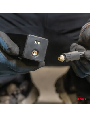 Amio - ΚΟΜΠΡΕΣΕΡ ΑΕΡΑ 12V 10BAR 150PSI 20L/MIN 100W ΜΕ ΨΗΦΙΑΚΗ ΟΘΟΝΗ & ΦΑΚΟ LED 1ΤΕΜ. (04376/AM)