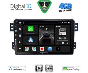 DIGITAL IQ BXF 16682_CPAA (9inc) MULTIMEDIA TABLET for OPEL AGILA - SUZUKI SPLASH mod. 2008-2018