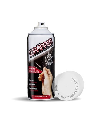 ΠΡΟΣΤΑΤΕΥΤΙΚΟ ΦΙΛΜ ΣΕ ΣΠΡΕΙ WRAPPER CLEAR GLOSS 400 ml (ΔΙΑΦΑΝΟ)