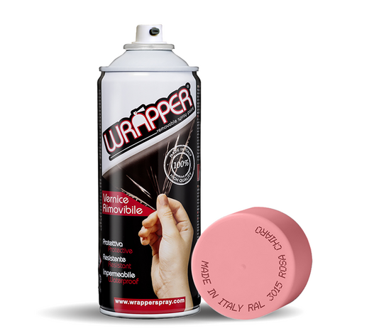 ΦΙΛΜ ΣΕ ΣΠΡΕΥ WRAPPER RAL COLOURS ΡΟΖ 400ml – 1 ΤΕΜ.