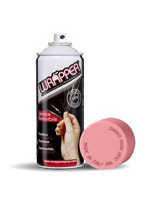 ΦΙΛΜ ΣΕ ΣΠΡΕΥ WRAPPER RAL COLOURS ΡΟΖ 400ml – 1 ΤΕΜ.