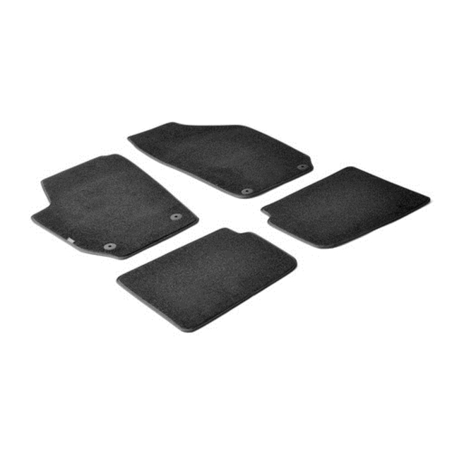 ΠΑΤΑΚΙΑ EXECUTIVE ΜΟΚΕΤΑ ΓΙΑ SKODA ROOMSTER 09/2006-2015 ΣΕ ΜΑΥΡΟ ΧΡΩΜΑ ME ΚΟΥΜΠΩΜΑΤΑ LAMPA - 4 ΤΕΜ.