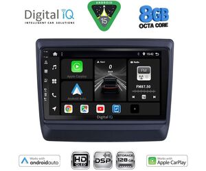 DIGITAL IQ BXF 7256_CPAA (9inc) MULTIMEDIA TABLET for ISUZU DMAX mod. 2020-2026