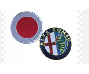 Σήμα μεταλλικό 72mm - Alfa Romeo