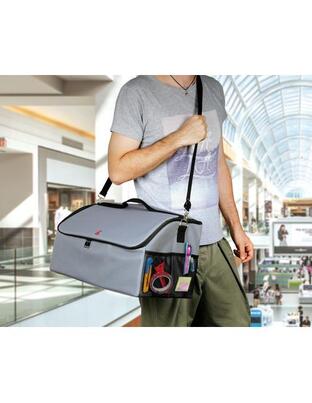 ΤΣΑΝΤΑ ORGANIZER ΠΟΡΤ ΜΠΑΓΚΑΖ TRUNK ORGANIZER ΑΔΙΑΒΡΟΧΟ (M) 2 ΘΕΣΕΩΝ+4 ΤΣΕΠΕΣ (49x30 cm)