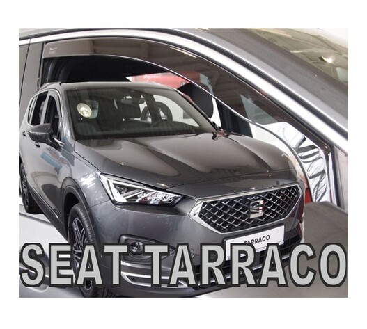 ΑΝΕΜΟΘΡΑΥΣΤΕΣ ΓΙΑ SEAT TARRACO 5D 2019+ ΖΕΥΓΑΡΙ ΑΠΟ ΕΥΚΑΜΠΤΟ ΦΙΜΕ ΠΛΑΣΤΙΚΟ HEKO - 2 ΤΕΜ.
