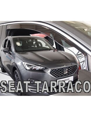 ΑΝΕΜΟΘΡΑΥΣΤΕΣ ΓΙΑ SEAT TARRACO 5D 2019+ ΖΕΥΓΑΡΙ ΑΠΟ ΕΥΚΑΜΠΤΟ ΦΙΜΕ ΠΛΑΣΤΙΚΟ HEKO - 2 ΤΕΜ.